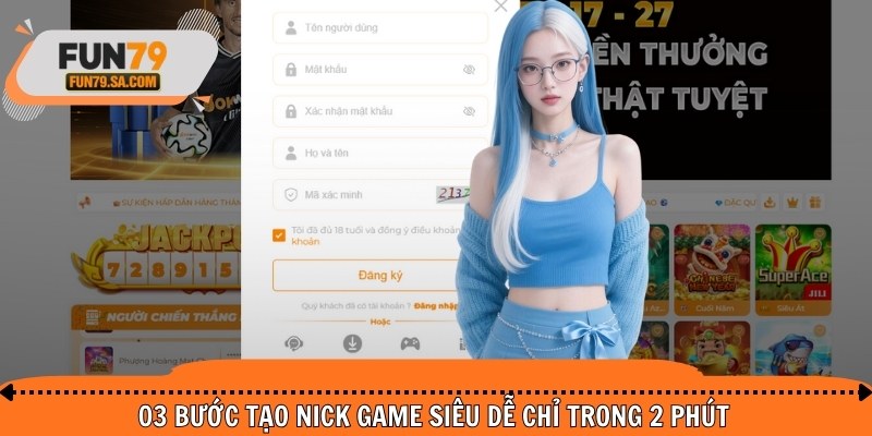 03 bước tạo nick game siêu dễ chỉ trong 2 phút